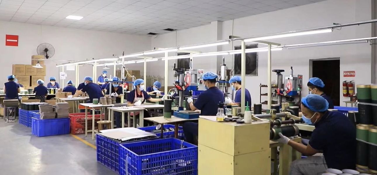 Dongguan Yongjian Paper Products Co., Ltd Produktionslinie des Herstellers
